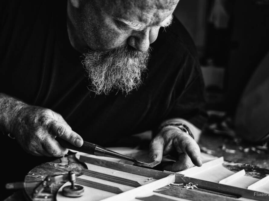 the guitar maker flixelPix