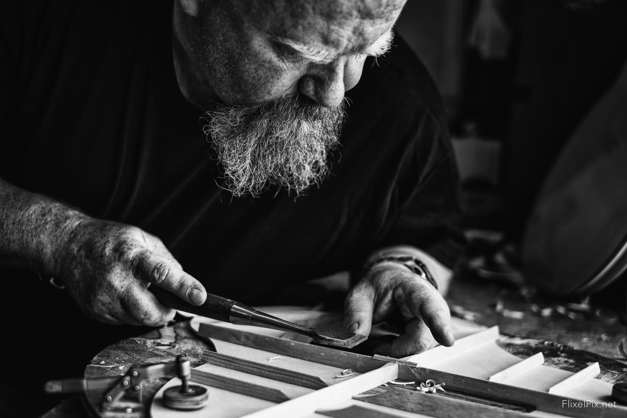 the guitar maker flixelPix