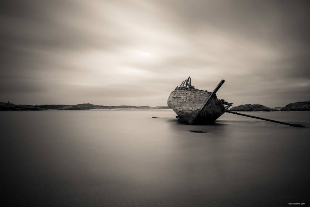 Explore Landscapes with the Fujifilm 14mm f/2.8 Lens 7 Bád Eddie, Donegal long exposure photography David Cleland Fujifilm 14mm